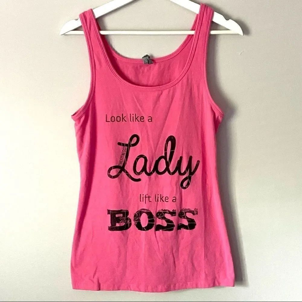 Next Level Apparel tank Look like a lady lift boss